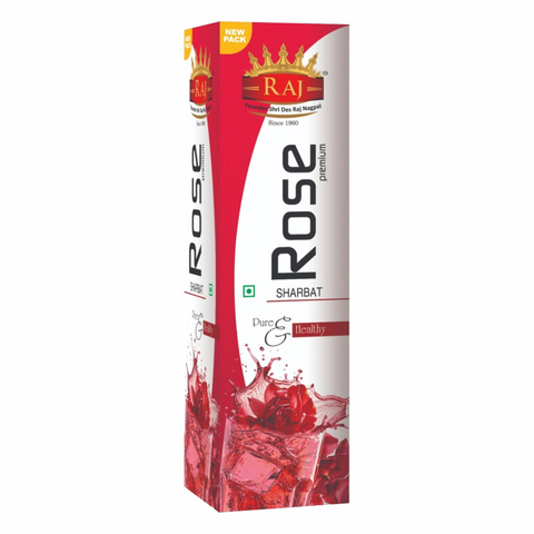 RAJ ROSE SHARBAT 750 ML (PACK OF 1)