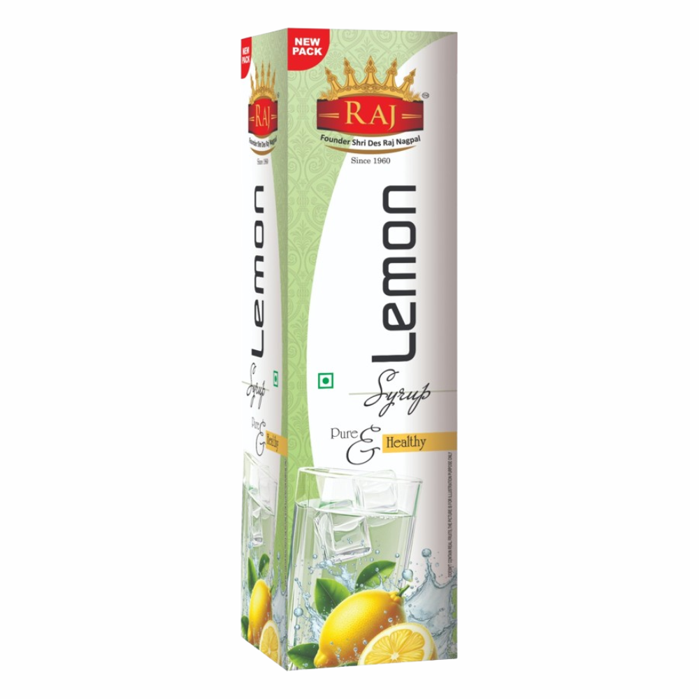 RAJ LEMON SYRUP 750 ML (PACK OF 1)