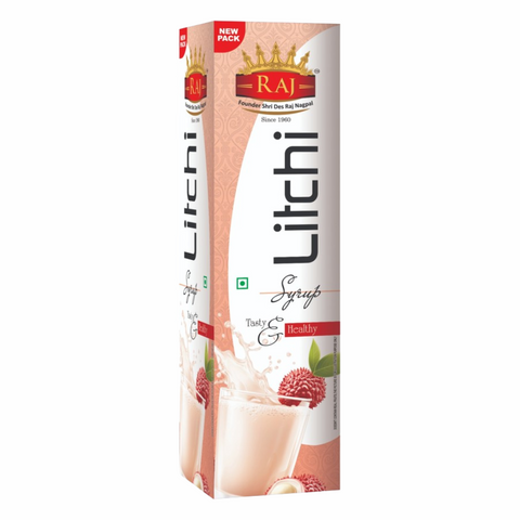 RAJ LITCHI SYRUP 750 ML (PACK OF 1)