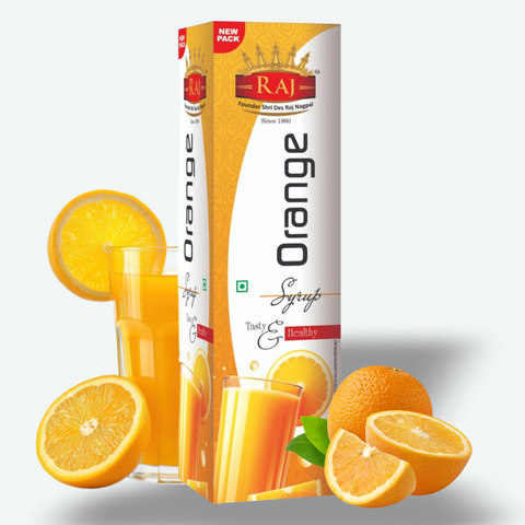 RAJ ORANGE SYRUP 750 ML (PACK OF 1)