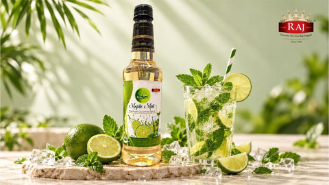 Raj Mocktail Combo Gift Pack (Mojito, Green Mint, Blue Curacao) - Pack of 3