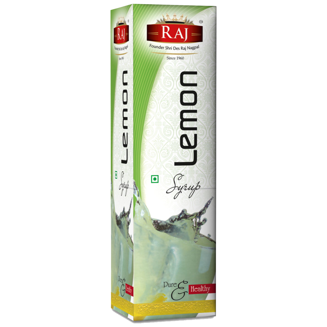 Lemon Raj RAJ LEMON SYRUP 750 ML (PACK OF 1) – Raj Jeera