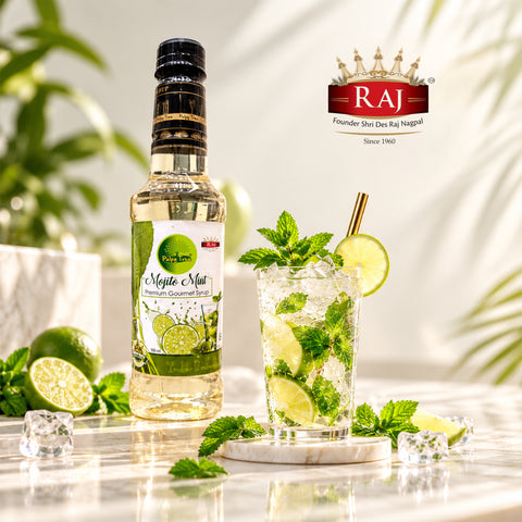 Raj Mocktail Combo Gift Pack (Mojito, Green Mint, Blue Curacao) - Pack of 3